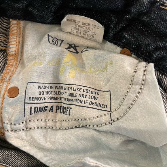 A Pocket 7FAM for all Mankind Jeans gemstones rhinestone dazzle - Picture 6 of 6